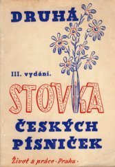 kniha Druhá stovka českých písniček, Život a práce 1939