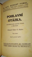 kniha Pohlavní otázka 1., Sfinx 1923