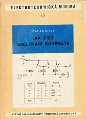 kniha Jak číst sdělovací schemata Určeno mechanikům a montérům v slaboproudé praxi, SNTL 1957