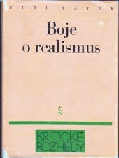 kniha Boje o realismus, Československý spisovatel 1979