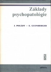 kniha Základy psychopatológie, Osveta 1987