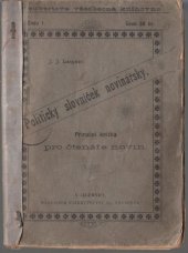 kniha Politický slovníček novinářský příruční knížka pro čtenáře novin, Alois Neubert 1897