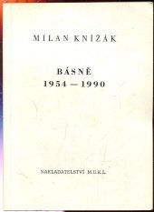 kniha Básně 1954-1990, M.U.K.L. 1991