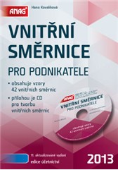 kniha Vnitřní směrnice pro podnikatele 2013 + CD, Anag 2013