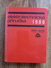 kniha Elektrotechnická příručka 1986, SNTL 1986