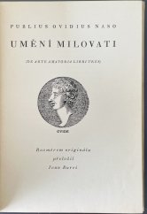 kniha Umění milovati = [De arte amatoria libri tres], Bradáč 1922