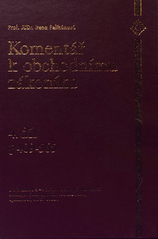 kniha Komentář k obchodnímu zákoníku. 4. díl, § 409-565, Linde 1997