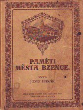 kniha Paměti města Bzence, Město Bzenec 1919