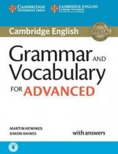 kniha Grammar and Vocabulary for Advanced with Answers, Cambridge University Press 2015