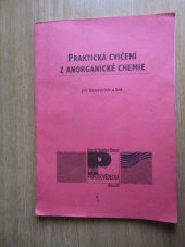 kniha Praktická cvičení z anorganické chemie, Univerzita Palackého, Přírodovědecká fakulta 2001