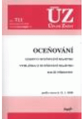 kniha Oceňování zákon o oceňování majetku : vyhláška o oceňování majetku : další předpisy : podle stavu k 12.1.2009, Sagit 2009