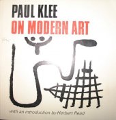 kniha Paul Klee On Modern Art with an introduction by Herbert Read, Faber & Faber 1974