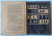 kniha Žlutý smích, Svoboda 1925