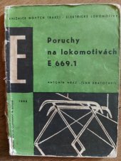 kniha Poruchy na lokomotivách E 669.1, Nadas 1962