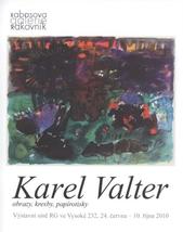 kniha Karel Valter obrazy, kresby, papírotisky : výstavní síně RG ve Vysoké 232, 24. června - 10. října 2010, Rabasova galerie v Rakovníku 2010