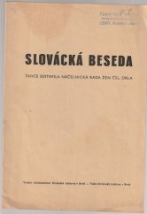 kniha Slovácká beseda, Brněnská tiskárna 1947