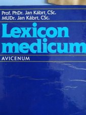 kniha Lexicon medicum, Avicenum 1988