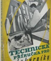 kniha Technická příručka pro lakýrníky, Lidová knihtiskárna A. Němec a spol. 1942