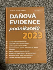 kniha Daňová evidence podnikatelů 2023, Grada 2023