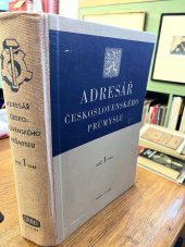 kniha Adresář československého průmyslu. Roč. I. 1946, Orbis 1946