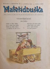 kniha Mateřídouška svázený ročník, Mladá fronta 1948