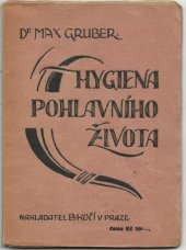 kniha Hygiena pohlavního života, B. Kočí 1926