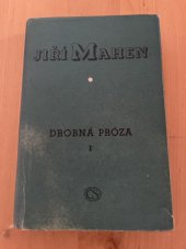 kniha Drobná próza I, Československý spisovatel 1953