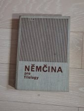 kniha Němčina pro filology, SPN 1971