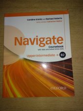 kniha Navigate Upper Intermediate B2  Coursebook, Oxford University Press 2015