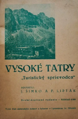 kniha Vysoké Tatry turistický sprievodca, Klub slovenských turistov a lyžiarov 1947