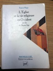 kniha L'Église et la vie religieuse en Occident à la fin du Moyen âge, Presses universitaires de France 1991