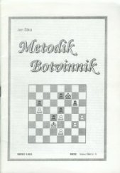 kniha Metodik Botvinnik, Brno 1991