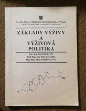 kniha Základy výživy a výživová politika, Vysoká škola chemicko-technologická 1996