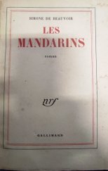 kniha Les mandarins roman, Gallimard 1954