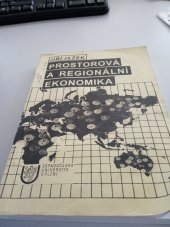 kniha Prostorová a regionální ekonomika, Západočeská univerzita, Ekonomická fakulta 1999