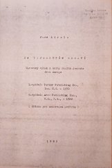 kniha Za tajemstvím zdraví upravený výtah z knihy Health Secrets from Europe, s.n. 1982