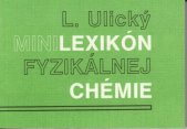 kniha Minilexikón fyzikálnej chémie, Alfa 1987