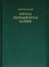 kniha Novum Testamentum Latine, Deutsche Bibelgesselschaft 2008