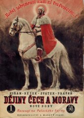 kniha Dějiny Čech a Moravy nové doby Díl 1. Od r. 1526 do r. 1609, L. Mazáč 1939