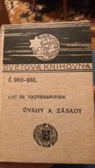 kniha Úvahy a zásady, J. Otto 1912