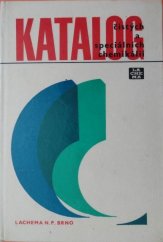 kniha Katalog čistých a speciálních chemikálií, Lachema 1972