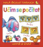 kniha Učím se počítat malá školní tabulka - napiš & smaž, Rebo 2008