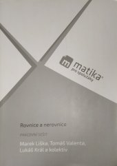 kniha Matika pro spolužáky Rovnice a nerovnice - pracovní sešit, ProSpolužáky 2018