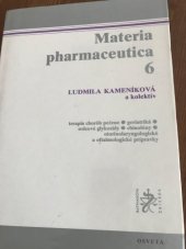 kniha Materia pharmaceutica zv.6 Terapia chorôb pečene,geriatiká......, Osveta 1989