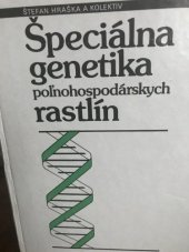 kniha Špeciálna genetika poľnohospodárskych rastlín, Príroda 1989