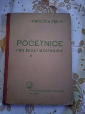 kniha Početnice pro školy měšťanské. Díl druhý, Česká grafická Unie 1934