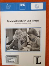 kniha Grammatik lehren und lernen, Langenscheidt 1995