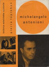 kniha Michelangelo Antonioni, Slovenské vydavateľstvo krásnej literatúry 1965