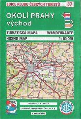 kniha Okolí Prahy - východ Soubor turistických map. 1: 50000, Klub českých turistů 1992