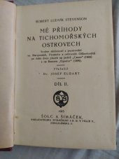 kniha Mé příhody na tichomořských ostrovech., Šolc a Šimáček 1925